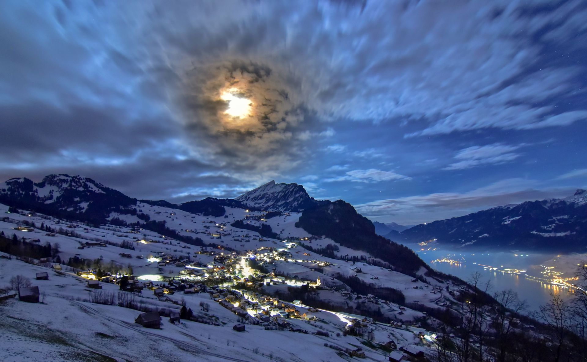 Amden-Wesen Panorama-Webcam