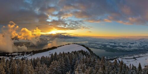 Berg-Panorama Webcam Rigi Rotstock