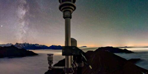 Panoramakamera zeigt Sternenhimmel